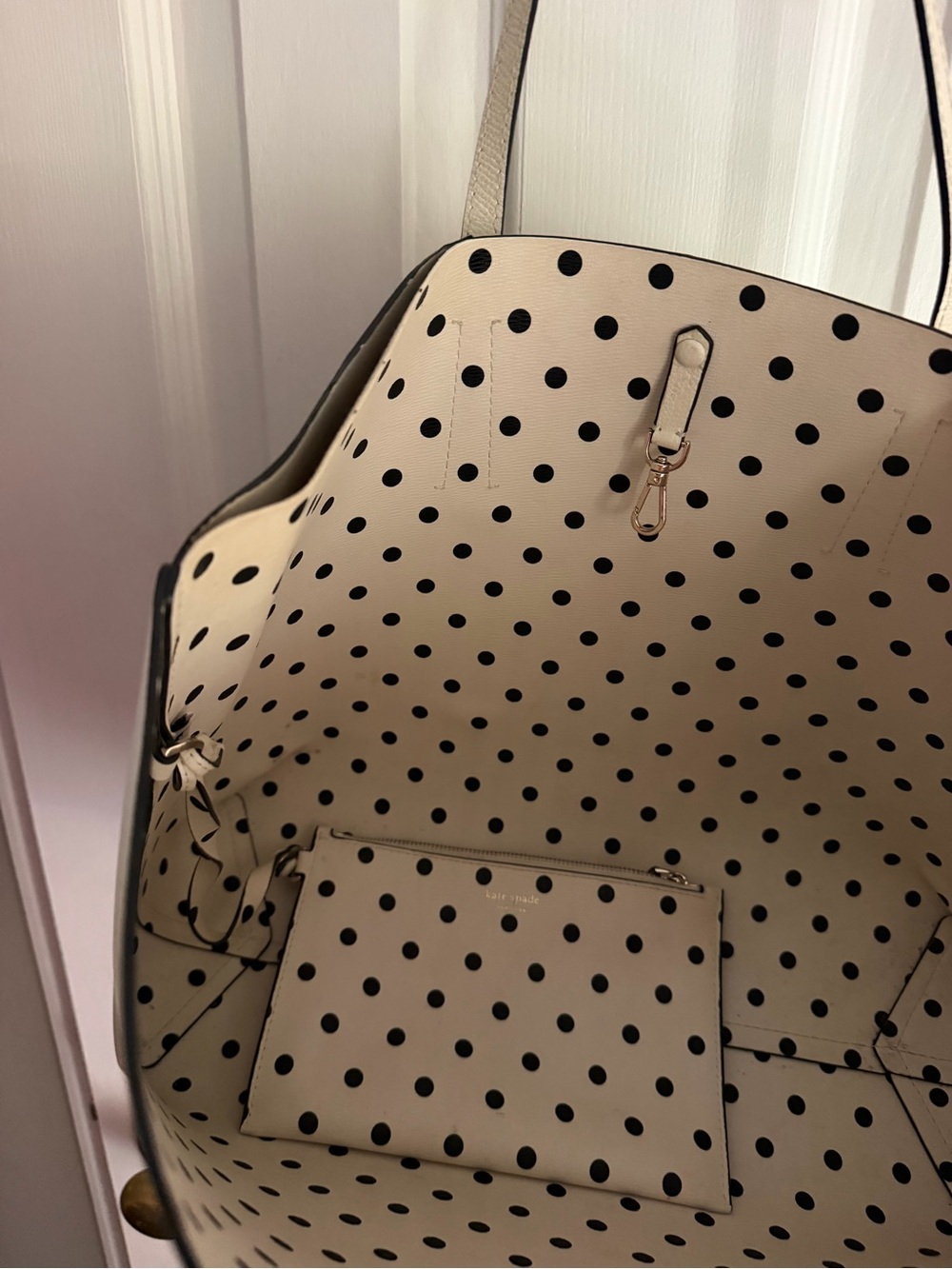 kate spade Cream Tote Bag - Picture 2 of 4